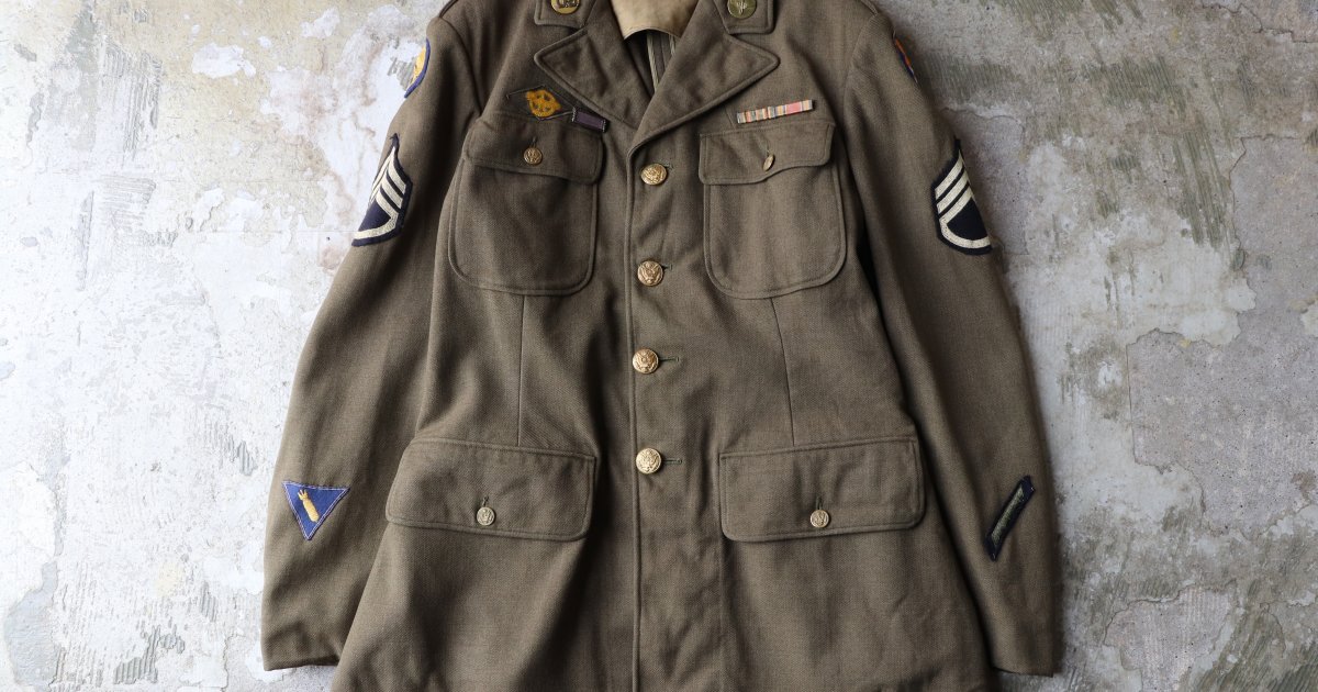 1940S US ARMY OFFICER JACKET